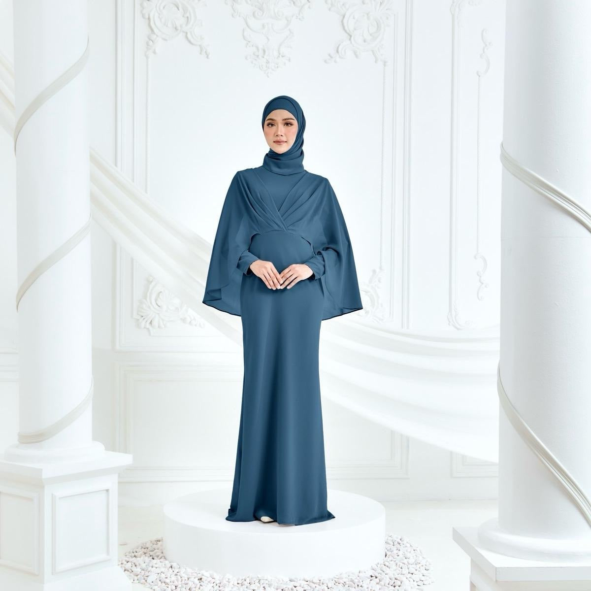 ZAHRA - TEAL BLUE