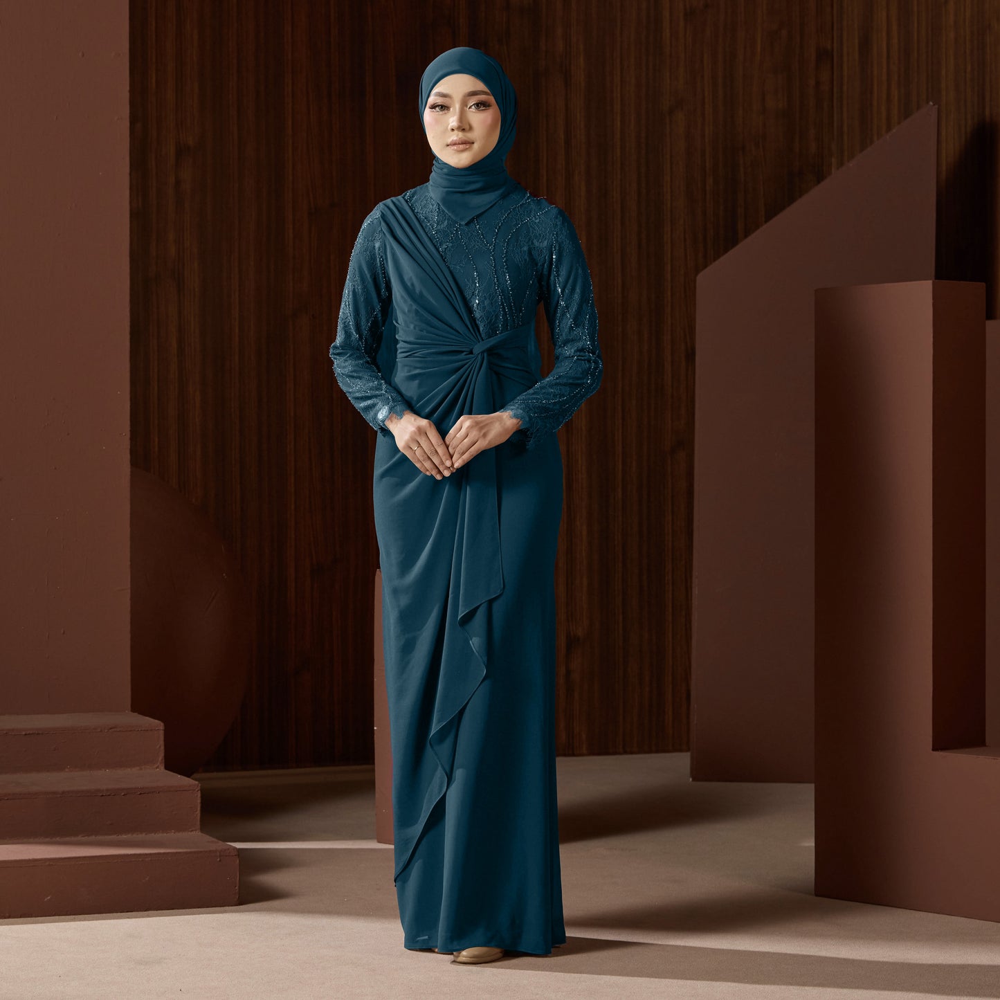 EVELYN - TEAL BLUE
