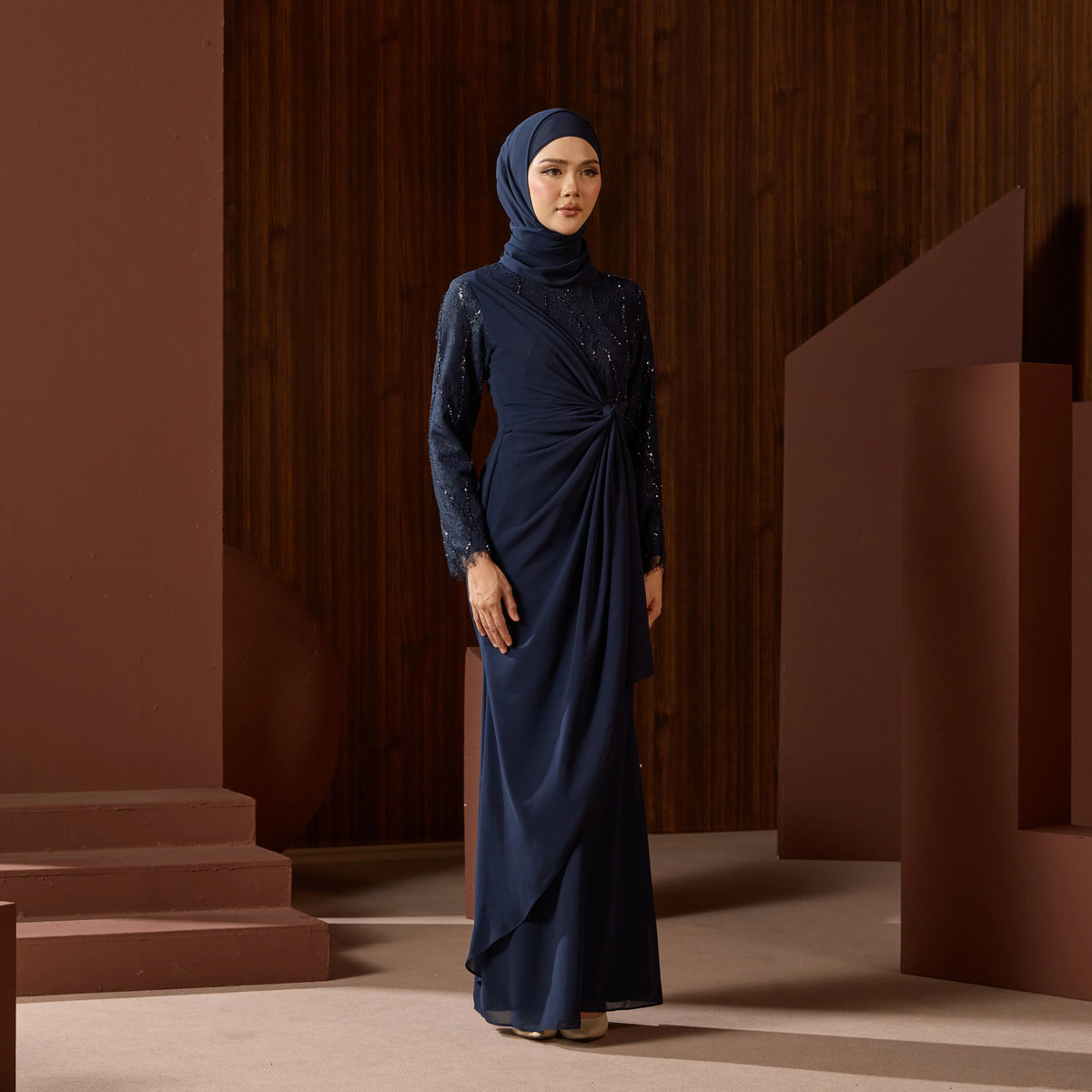 EVELYN - NAVY BLUE