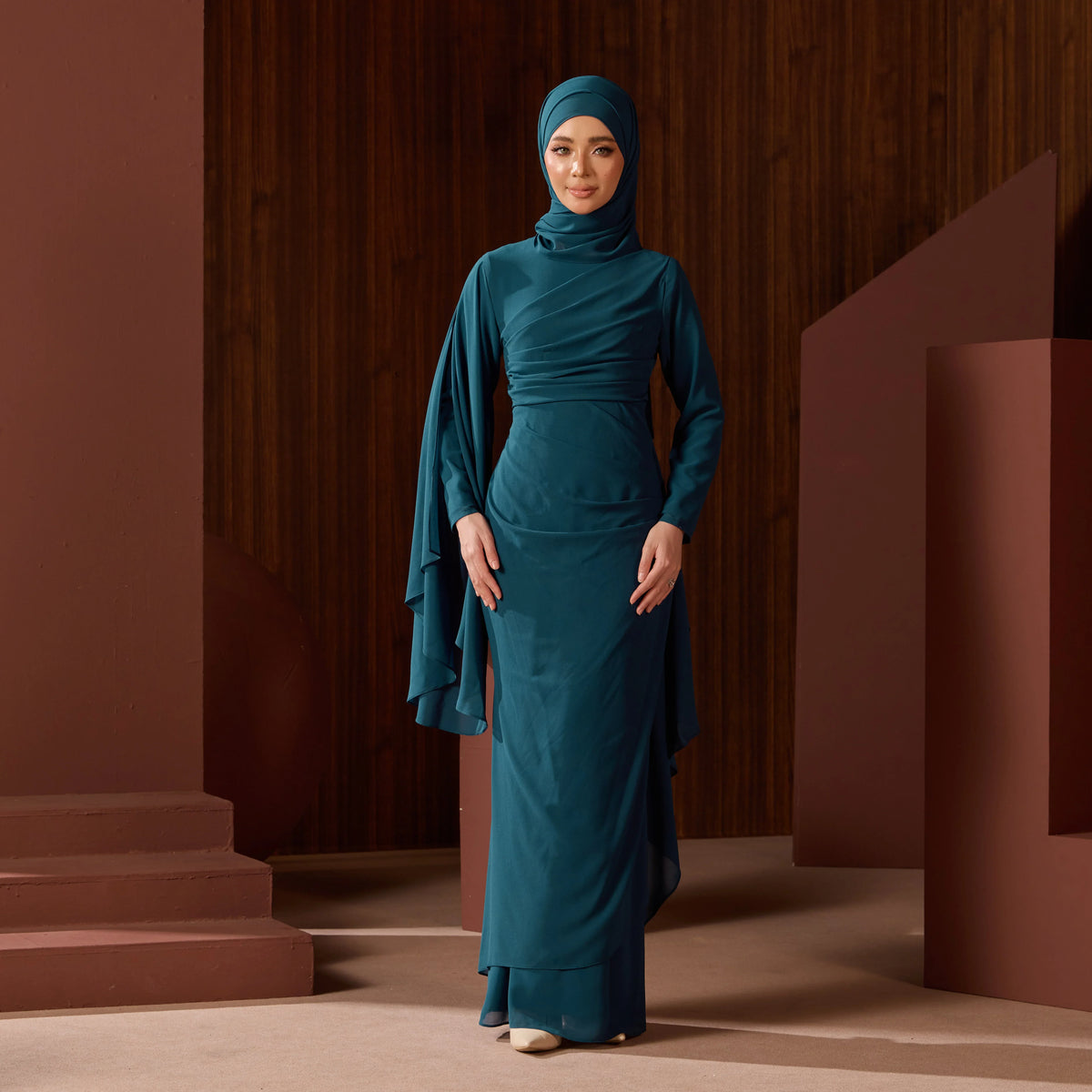 LEORA - TEAL BLUE