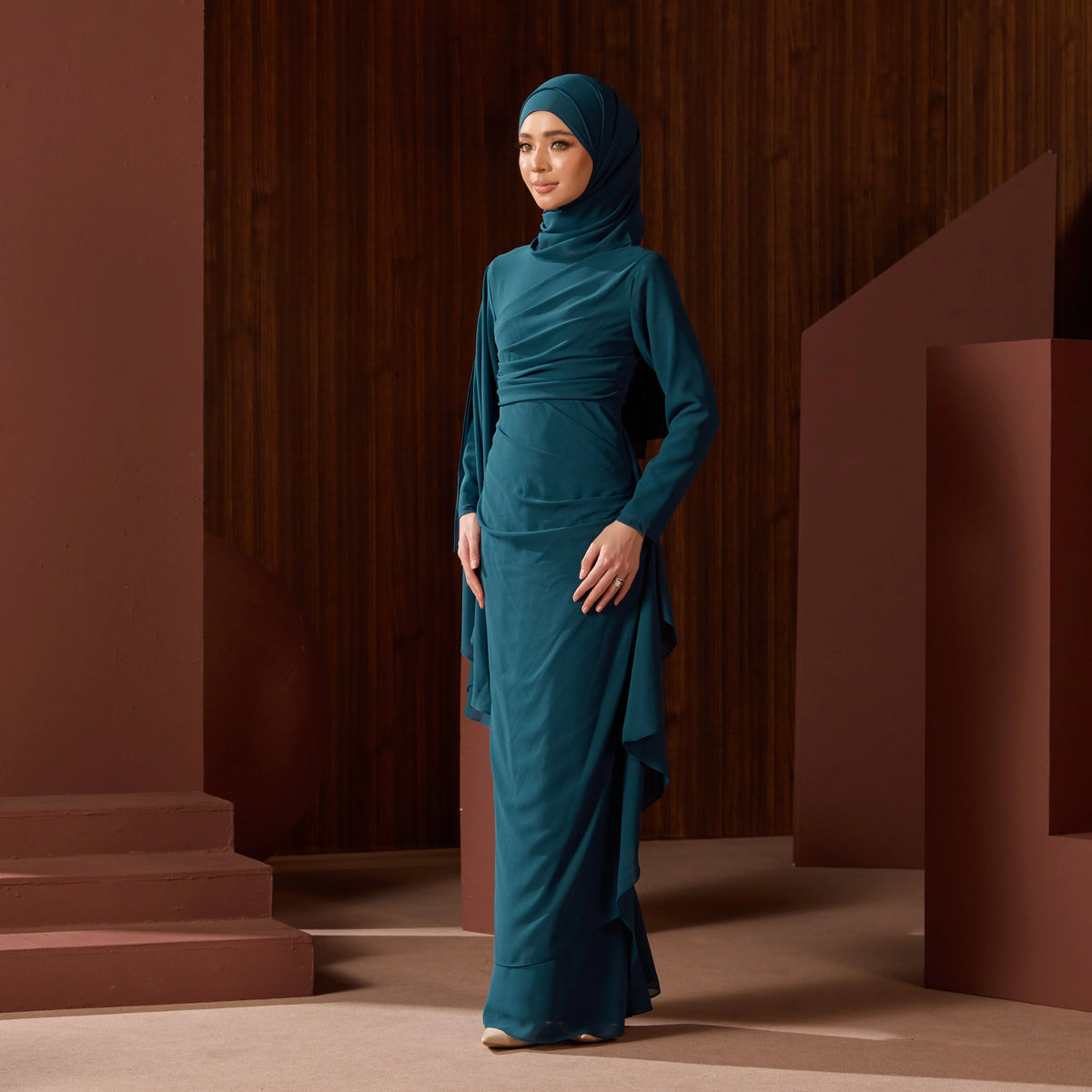 LEORA - TEAL BLUE