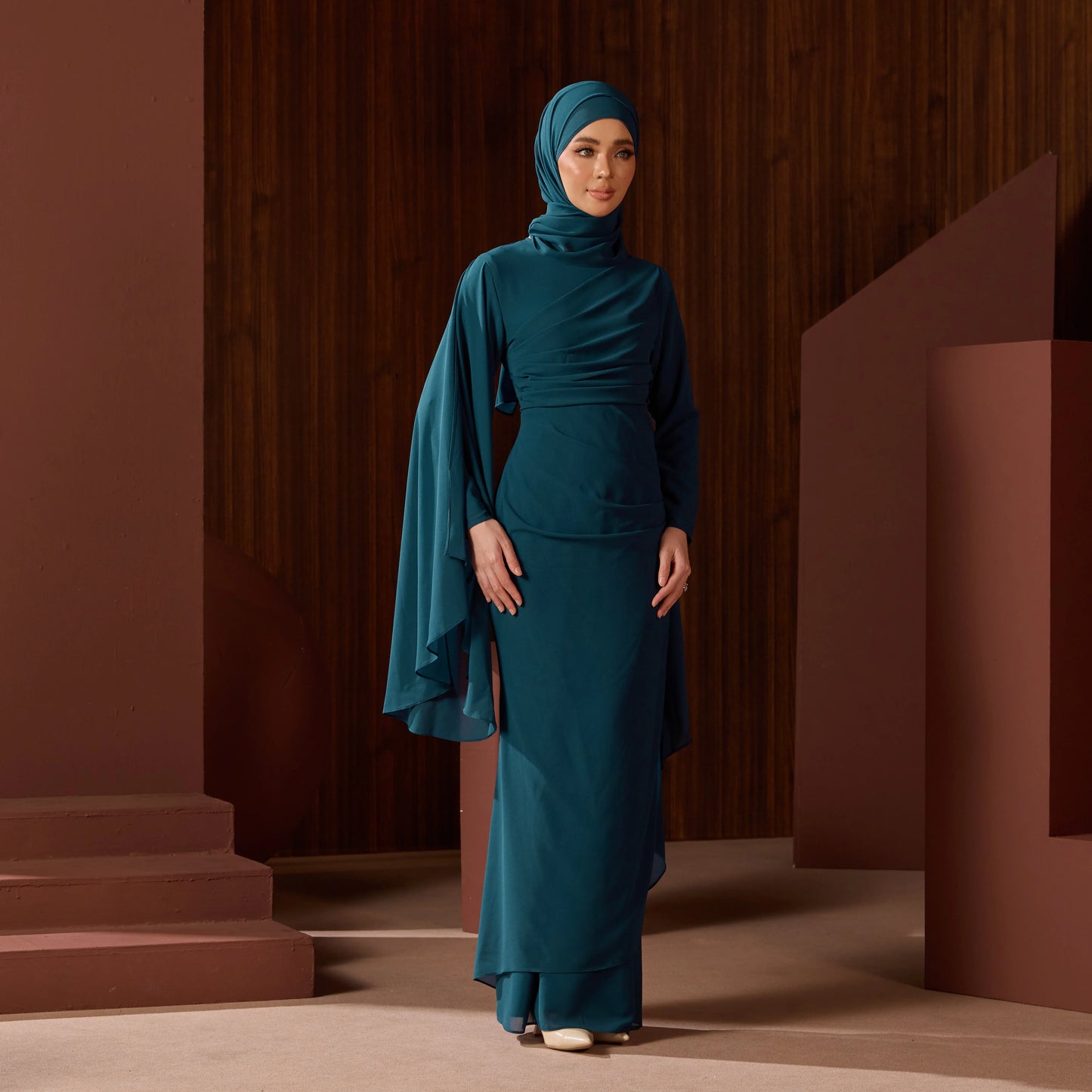 LEORA - TEAL BLUE
