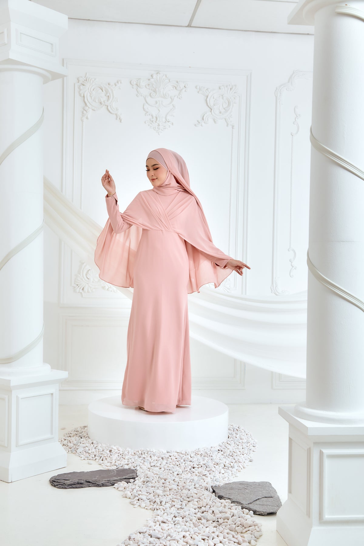 ZAHRA - DUSTY PINK