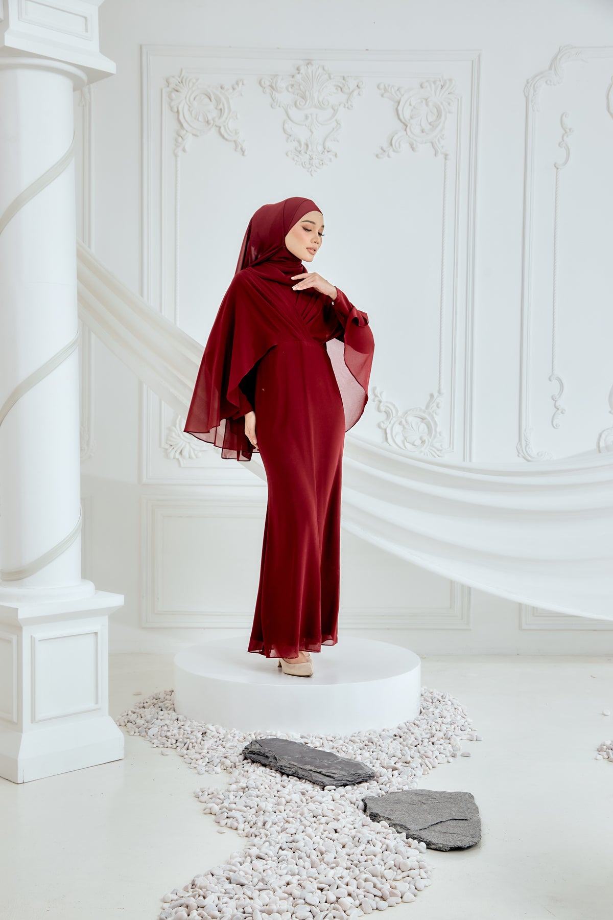 ZAHRA - MAROON